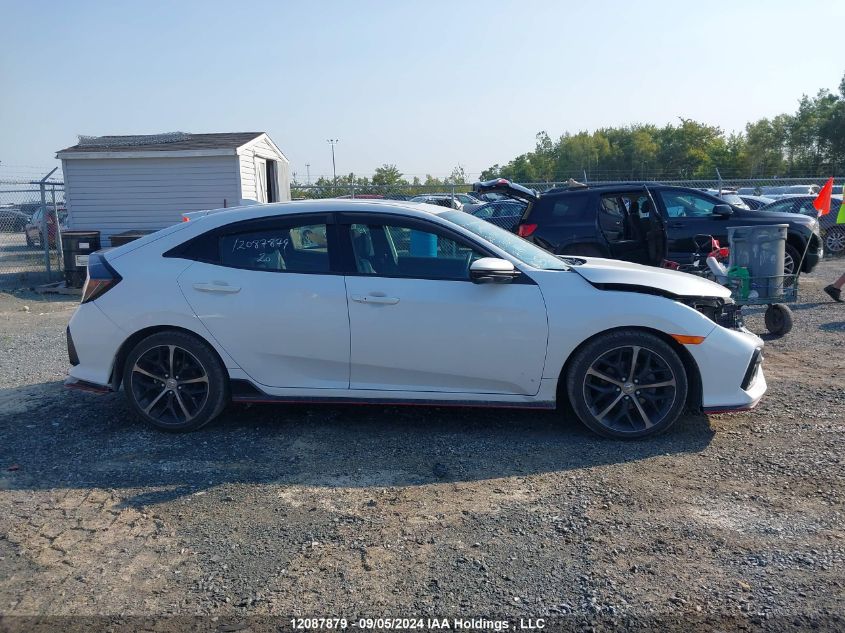 2020 Honda Civic Hatchback VIN: SHHFK7H99LU303573 Lot: 12087879