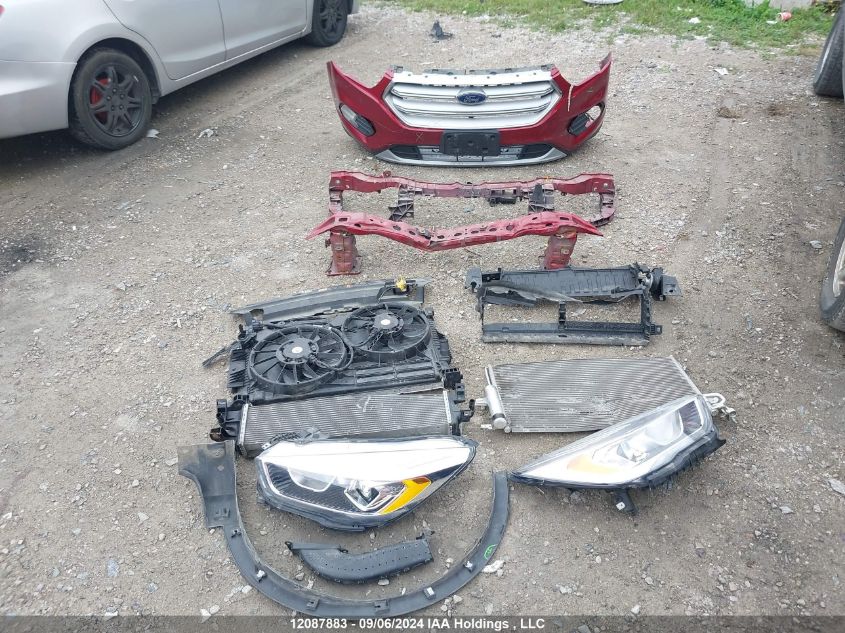 2018 Ford Escape Sel VIN: 1FMCU0HD1JUC93714 Lot: 12087883