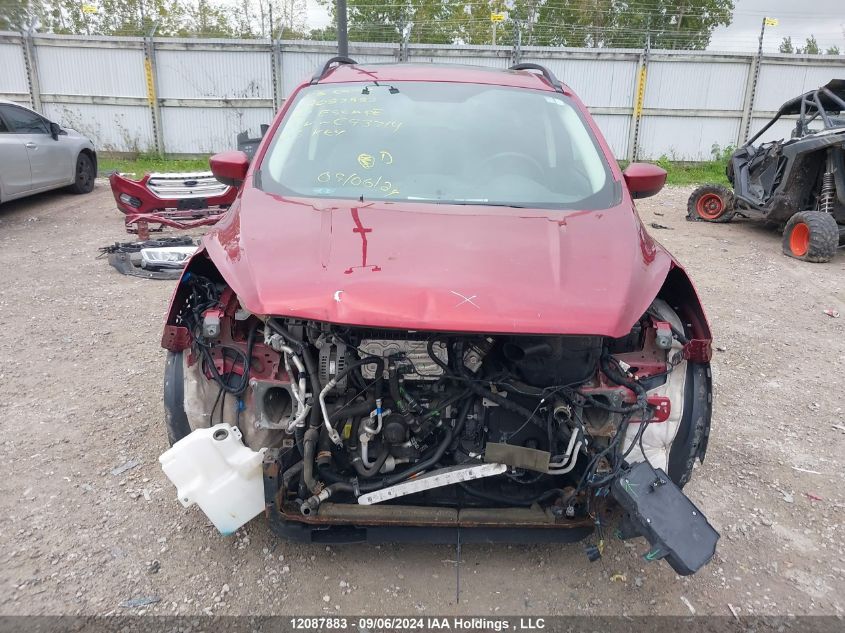 2018 Ford Escape Sel VIN: 1FMCU0HD1JUC93714 Lot: 12087883