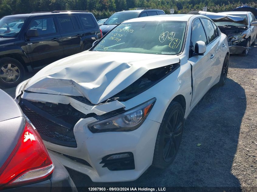 2015 Infiniti Q50 VIN: JN1BV7AR4FM396728 Lot: 12087903