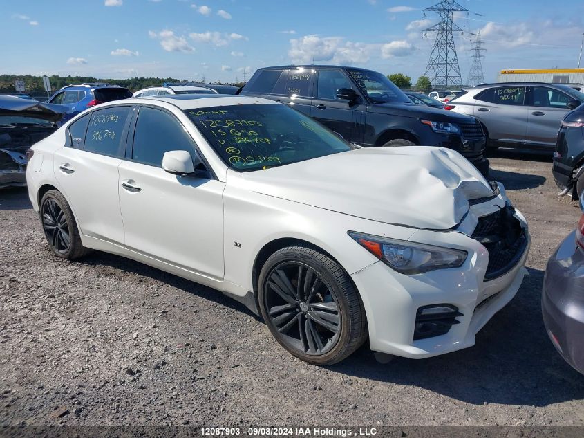 2015 Infiniti Q50 VIN: JN1BV7AR4FM396728 Lot: 12087903