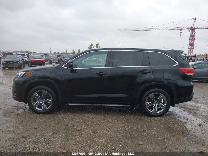 2019 Toyota Highlander Limited/Ltd Platinum VIN: 5TDDZRFH7KS986278 Lot: 12087908