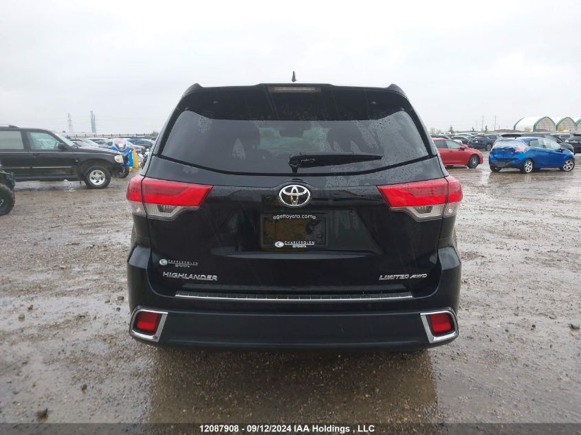 2019 Toyota Highlander Limited/Ltd Platinum VIN: 5TDDZRFH7KS986278 Lot: 12087908