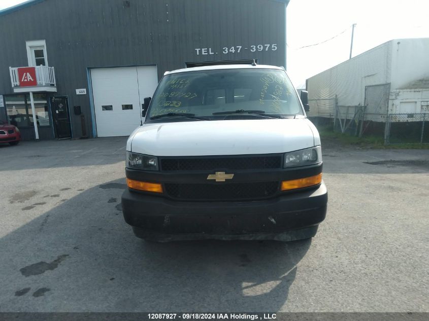 2022 Chevrolet Express Cargo Van VIN: 1GCWGBFP4N1139233 Lot: 12087927