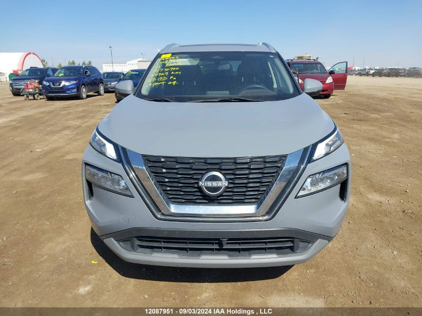 2022 Nissan Rogue VIN: JN8BT3BB5NW330760 Lot: 12087951