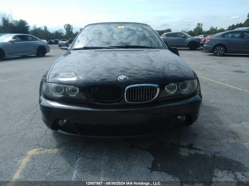 2004 BMW 330 Ci VIN: WBABW53404PL42335 Lot: 12087987