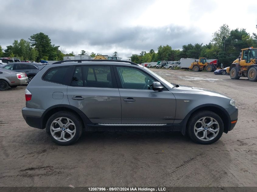 2010 BMW X3 VIN: WBXPC9C43AWJ33751 Lot: 12087996