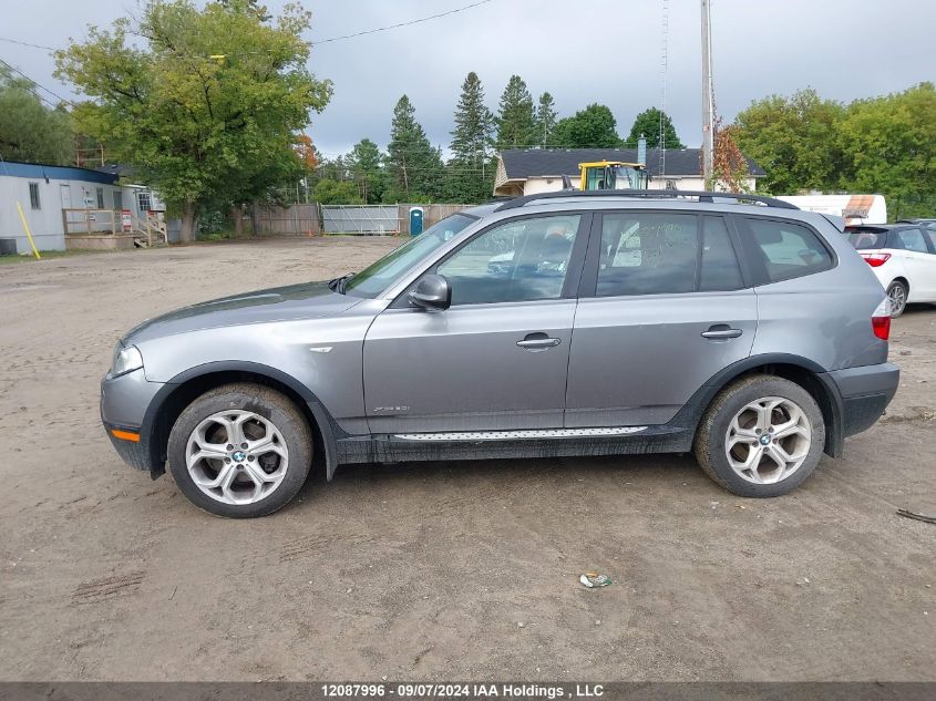 2010 BMW X3 VIN: WBXPC9C43AWJ33751 Lot: 12087996