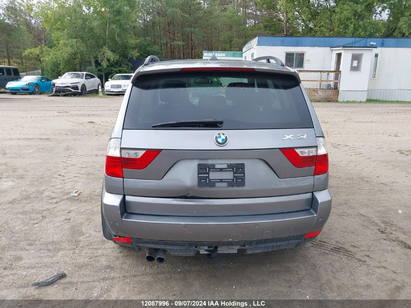 2010 BMW X3 VIN: WBXPC9C43AWJ33751 Lot: 12087996