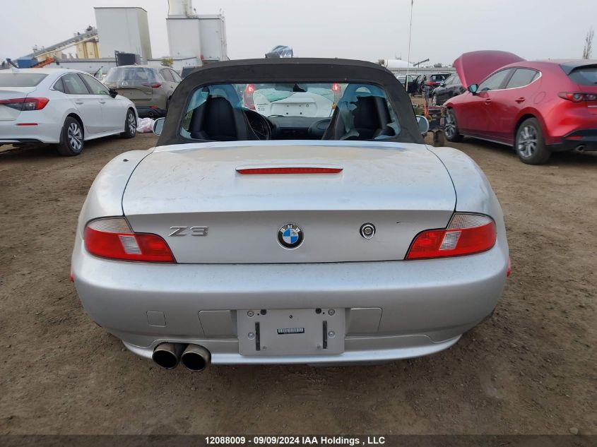 2001 BMW Z3 Series VIN: WBACN33461LK45493 Lot: 12088009