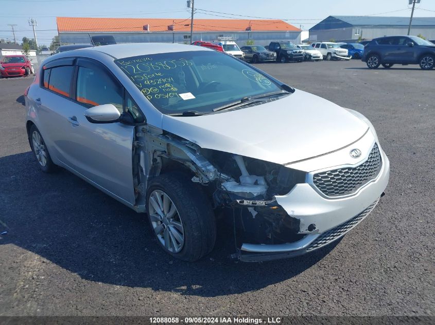 2015 Kia Forte 5-Door VIN: KNAFK5A81F5432904 Lot: 12088058