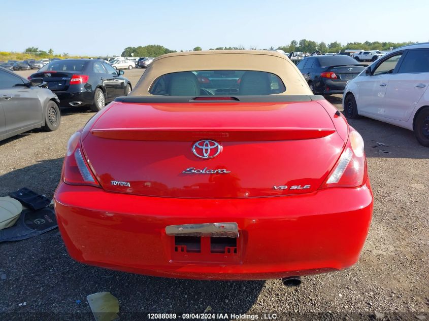 2006 Toyota Solara Se V6/Sle V6 VIN: 4T1FA38P96U073634 Lot: 12088089