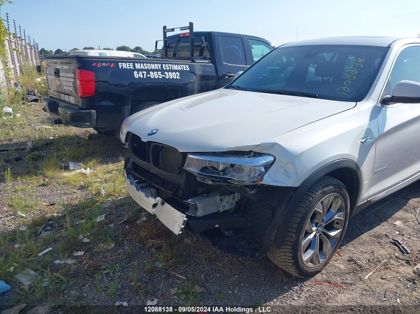 2017 BMW X3 xDrive28I VIN: 5UXWX9C53H0T02538 Lot: 12088138