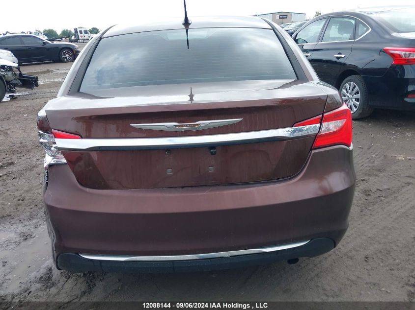 2013 Chrysler 200 Lx VIN: 1C3CCBAB7DN504283 Lot: 12088144