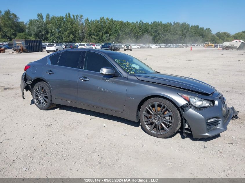 2016 Infiniti Q50 VIN: JN1FV7AR7GM450591 Lot: 12088147