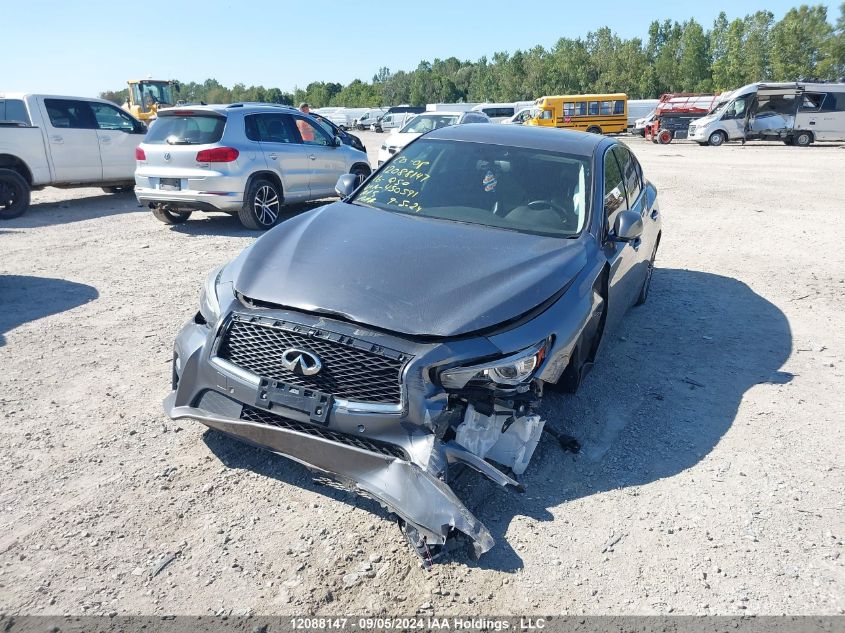 2016 Infiniti Q50 VIN: JN1FV7AR7GM450591 Lot: 12088147