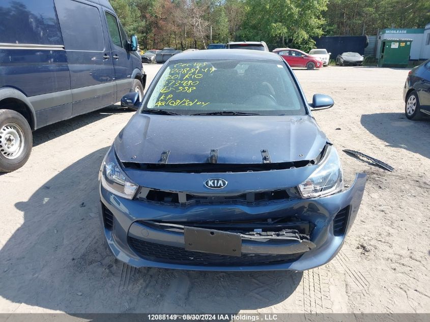 2020 Kia Rio Lx/S VIN: 3KPA25AD7LE273980 Lot: 12088149