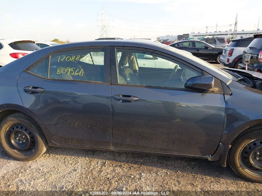 2017 Toyota Corolla Le VIN: 2T1BURHE2HC809566 Lot: 12088202