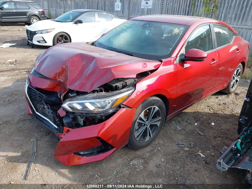 2021 Nissan Sentra VIN: 3N1AB8CV6MY296841 Lot: 12088211