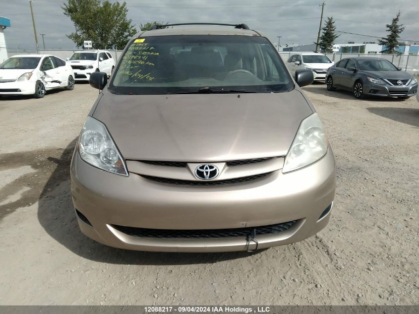 5TDZK29C18S178941 2008 Toyota Sienna Ce