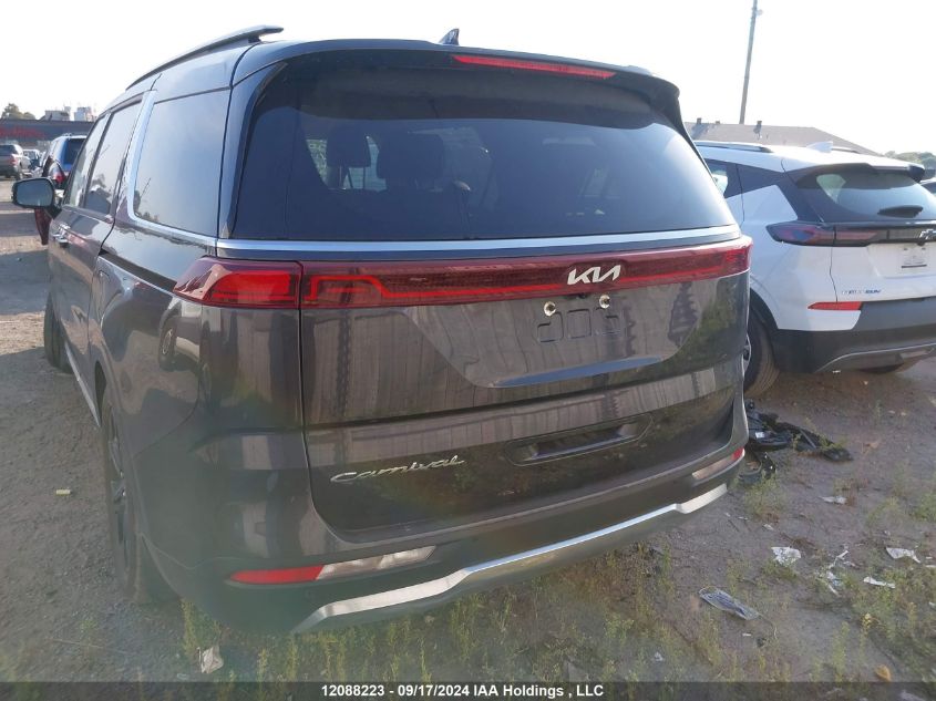 2022 Kia Carnival Sx VIN: KNDNE5H37N6187521 Lot: 12088223