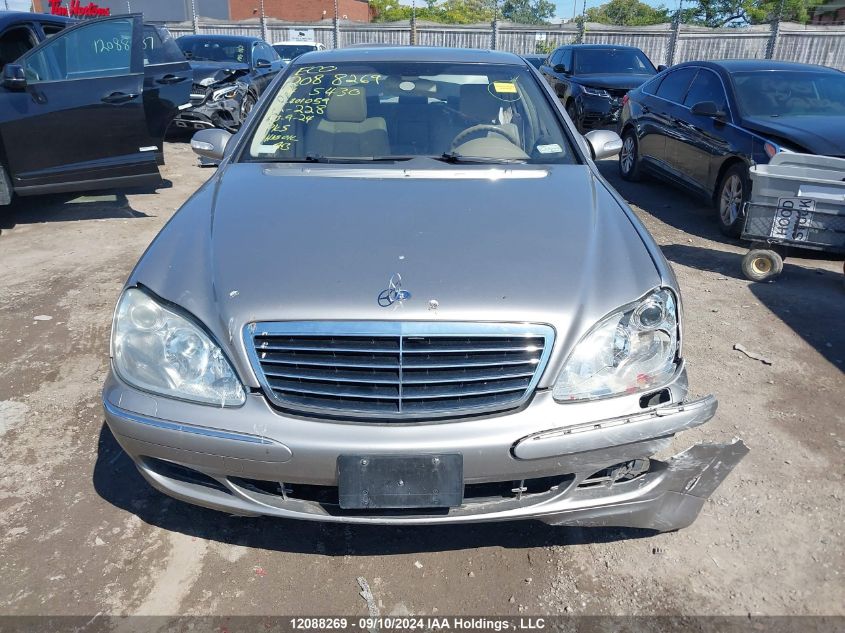 2004 Mercedes-Benz S-Class VIN: WDBNG70J74A401059 Lot: 12088269