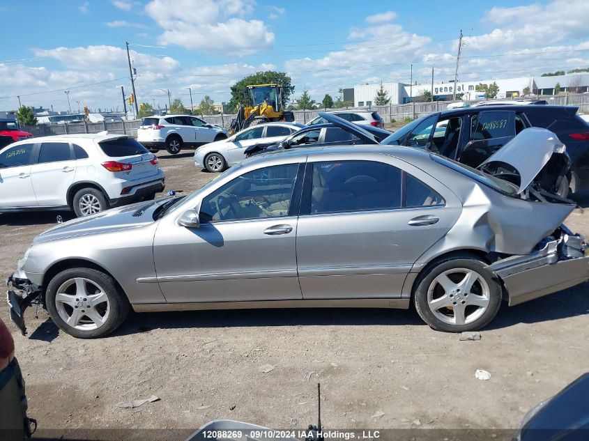 2004 Mercedes-Benz S-Class VIN: WDBNG70J74A401059 Lot: 12088269