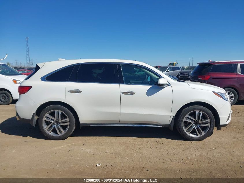 2017 Acura Mdx VIN: 5FRYD4H42HB502560 Lot: 12088288