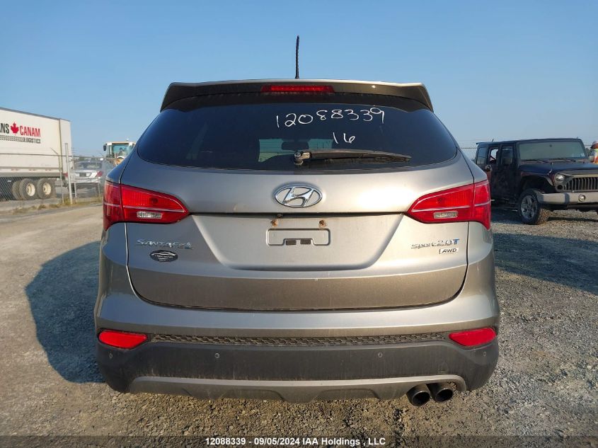 5XYZUDLA7GG333954 2016 Hyundai Santa Fe Sport