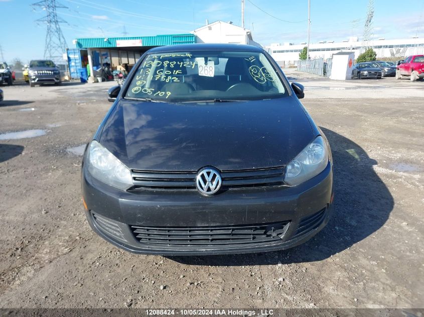 2013 Volkswagen Golf VIN: WVWDA7AJ4DW117582 Lot: 12088424