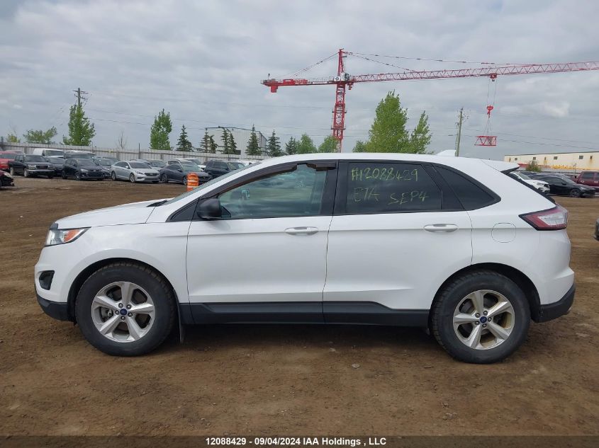 2016 Ford Edge Se VIN: 2FMPK4G92GBC01326 Lot: 12088429