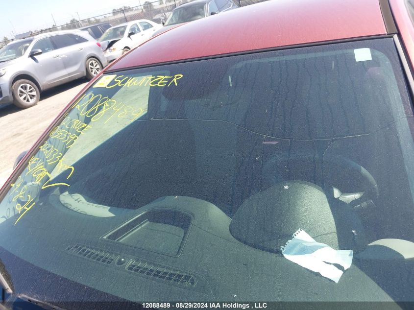 2012 Chevrolet Cruze Ls VIN: 1G1PC5SH7C7353393 Lot: 12088489