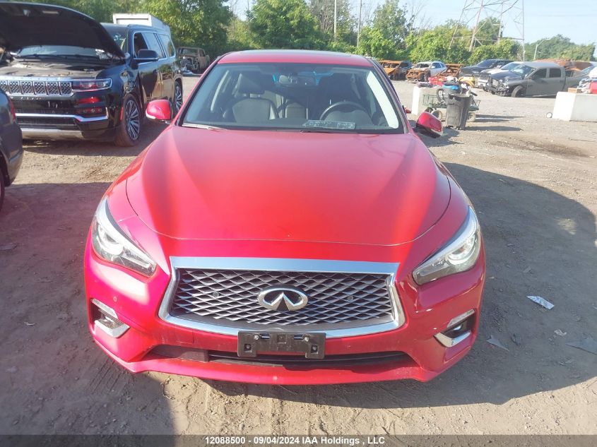 2023 Infiniti Q50 VIN: JN1EV7BR6PM543127 Lot: 12088500