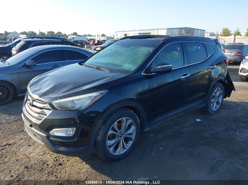 2016 Hyundai Santa Fe Sport VIN: 5XYZUDLA8GG310067 Lot: 12088510