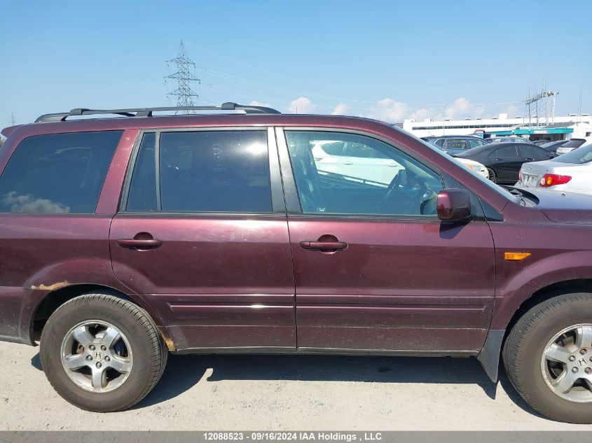 2008 Honda Pilot VIN: 5FNYF18658B502077 Lot: 12088523