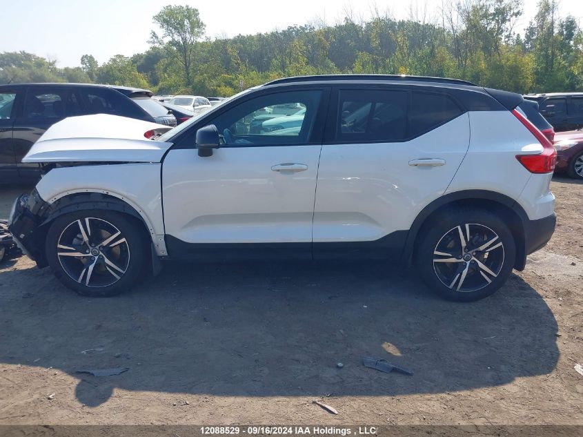 2021 Volvo Xc40 VIN: YV4162UM4M2542544 Lot: 12088529