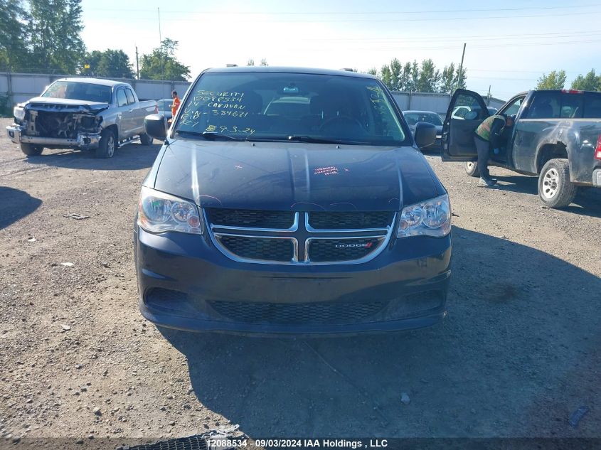 2014 Dodge Grand Caravan Se VIN: 2C4RDGBG8ER384671 Lot: 12088534