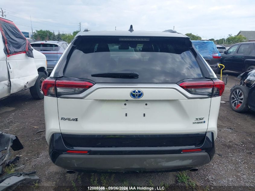 2019 Toyota Rav4 Hybrid Xle VIN: 2T3RWRFV7KW004736 Lot: 12088566