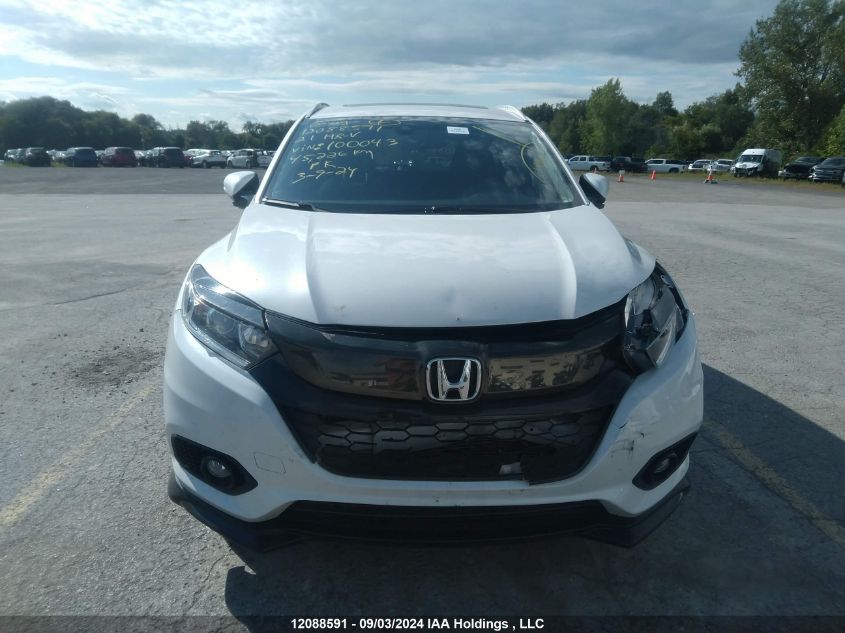 2021 Honda Hr-V VIN: 3CZRU6H2XMM100043 Lot: 12088591