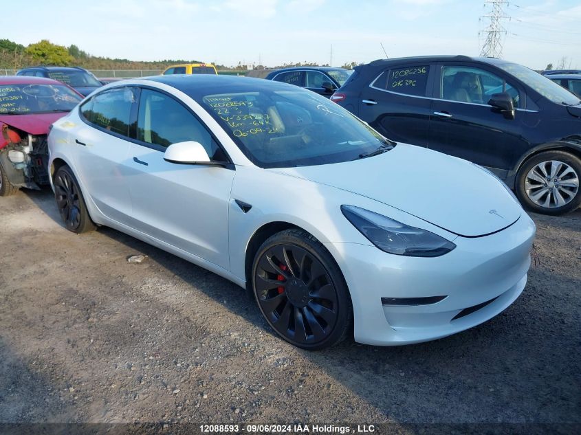 2022 Tesla Model 3