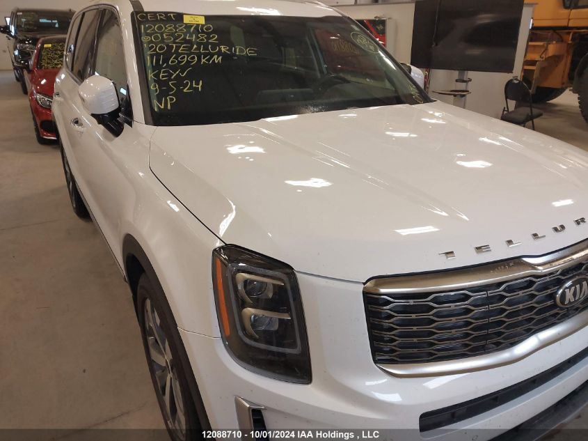 2020 Kia Telluride VIN: 5XYP5DHCXLG052482 Lot: 12088710