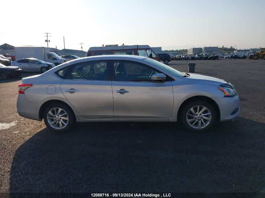 2015 Nissan Sentra S/Sv/Sr/Sl VIN: 3N1AB7AP5FL669656 Lot: 12088716