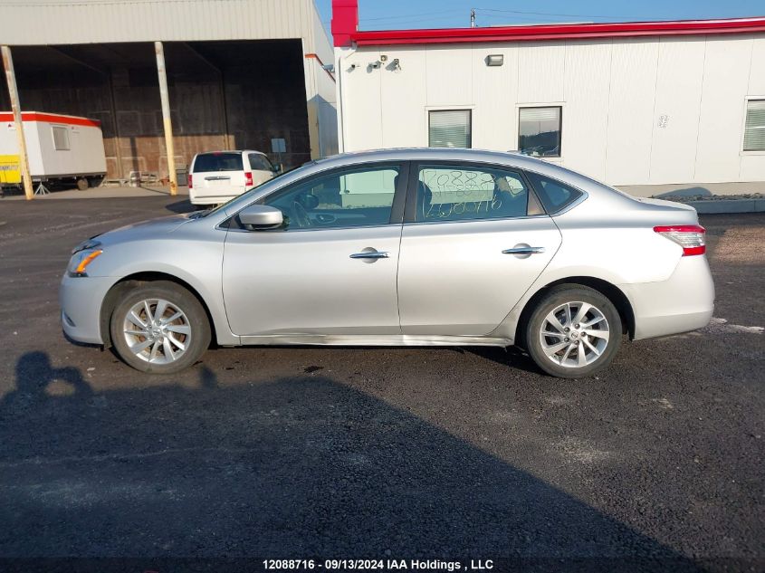 2015 Nissan Sentra S/Sv/Sr/Sl VIN: 3N1AB7AP5FL669656 Lot: 12088716