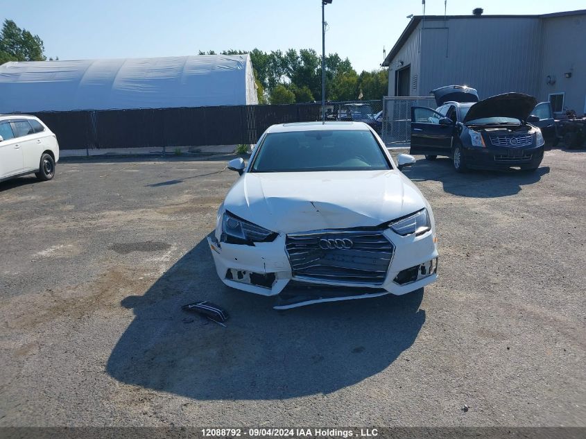 2018 Audi A4 Sedan VIN: WAUANAF41JN008647 Lot: 12088792