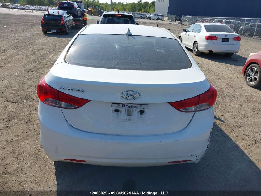 2013 Hyundai Elantra Gl VIN: 5NPDH4AE1DH421987 Lot: 12088825