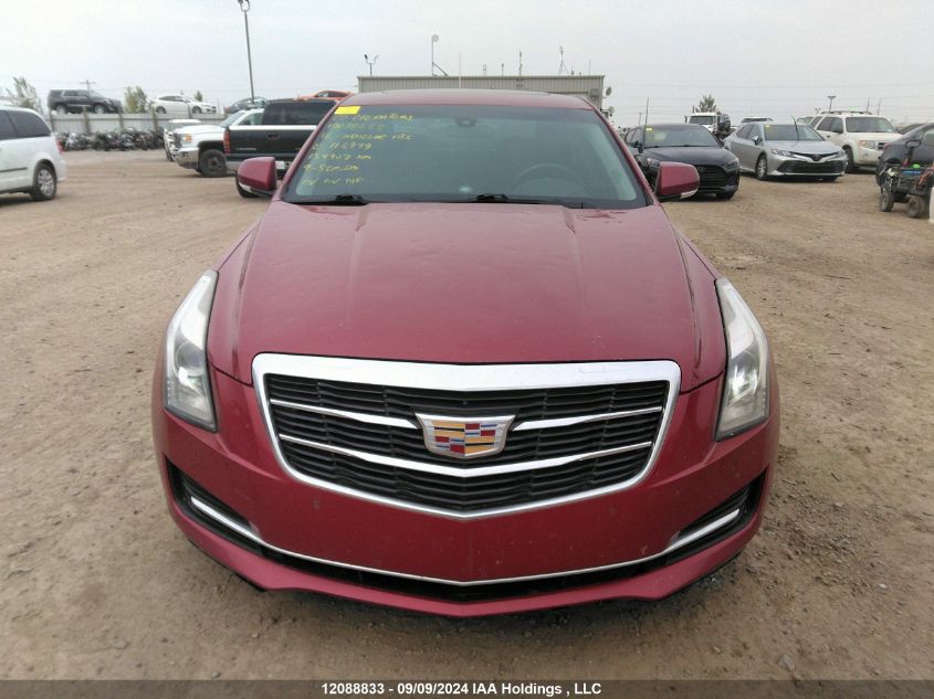 2016 Cadillac Ats VIN: 1G6AH5RX9G0116949 Lot: 12088833