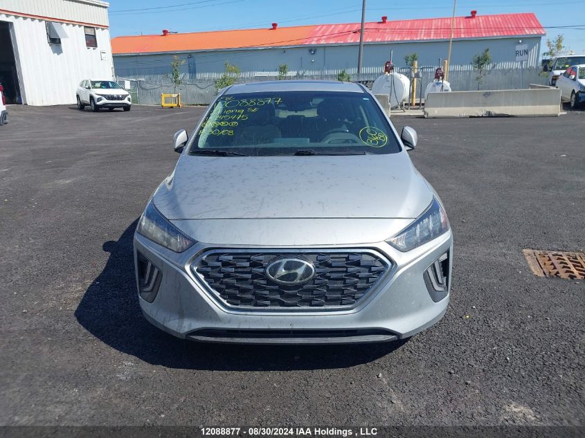 2021 Hyundai Ioniq Se VIN: KMHC65LD7MU245475 Lot: 12088877