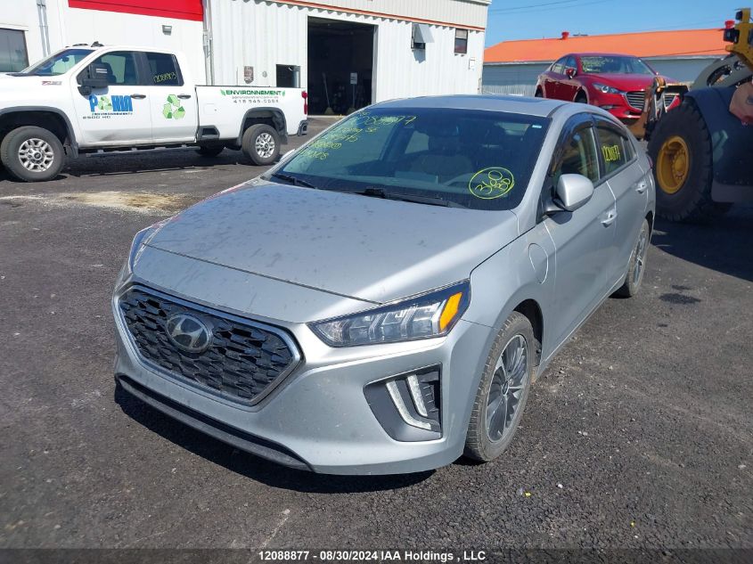 2021 Hyundai Ioniq Se VIN: KMHC65LD7MU245475 Lot: 12088877