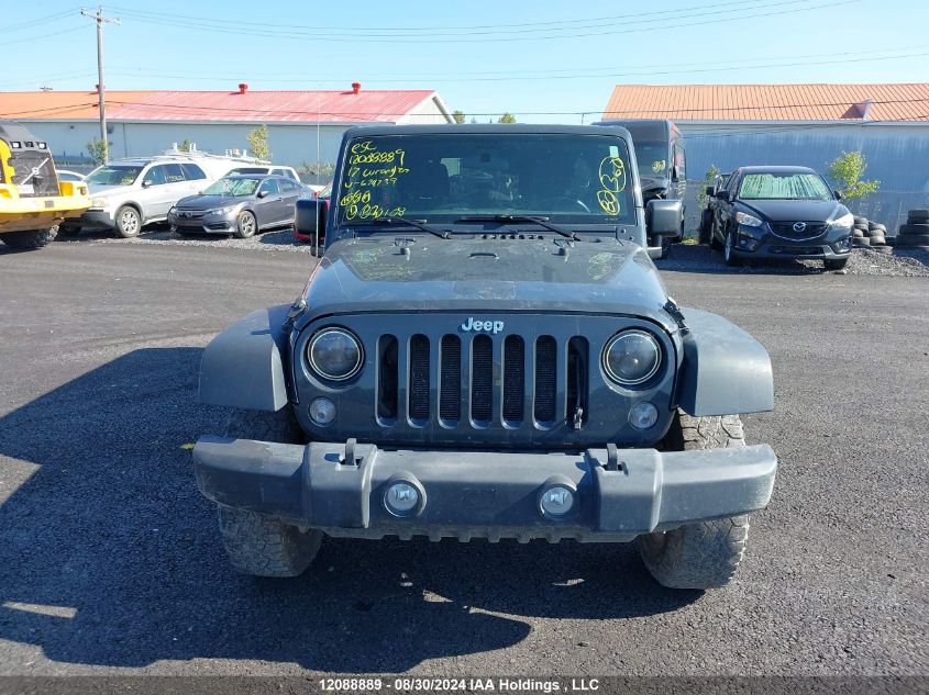 2017 Jeep Wrangler Unlimited Sport VIN: 1C4BJWDG0HL674739 Lot: 12088889