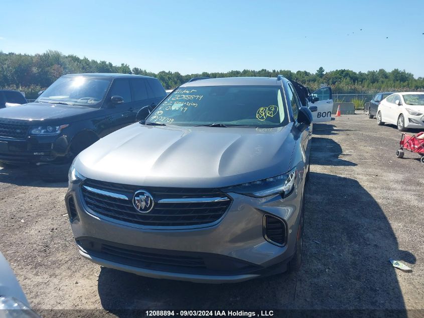 2022 Buick Envision VIN: LRBFZMR47ND016644 Lot: 12088894